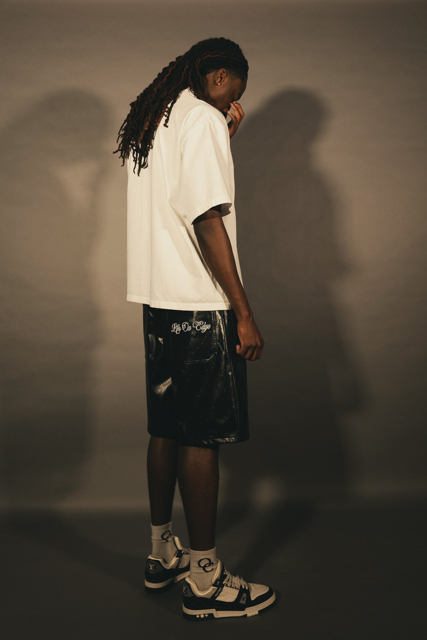 L.O.E “Leather Jorts”