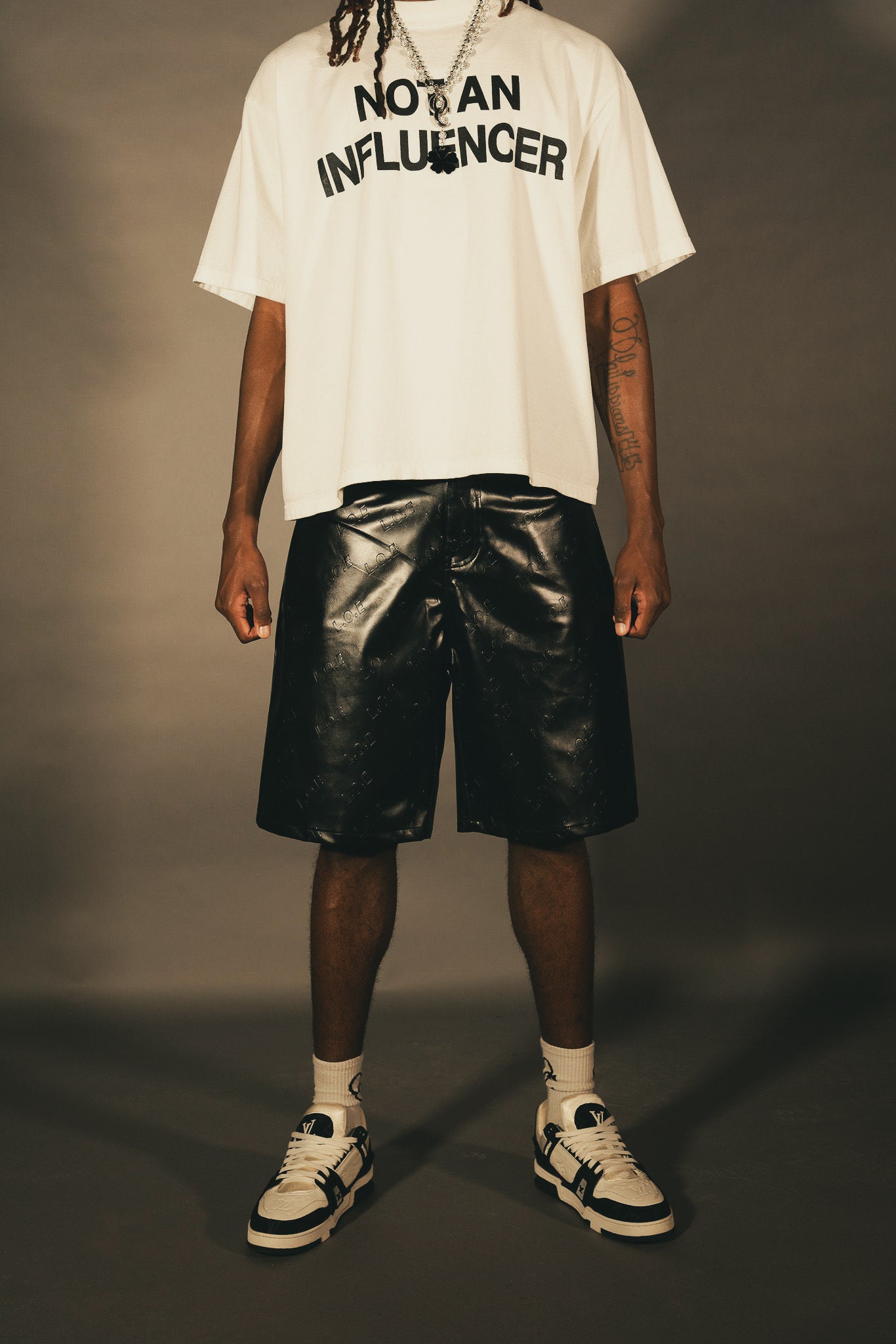 L.O.E “Leather Jorts”