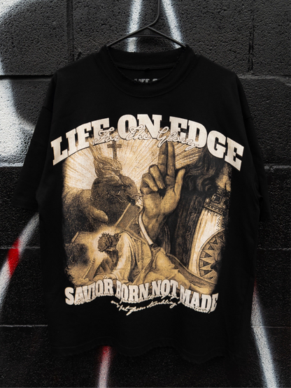 Black “For the glory” Tee