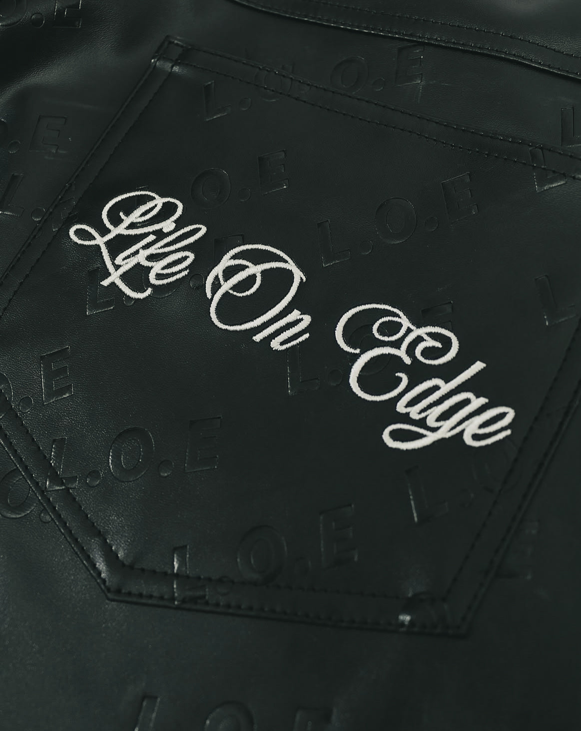 L.O.E “Leather Jorts”