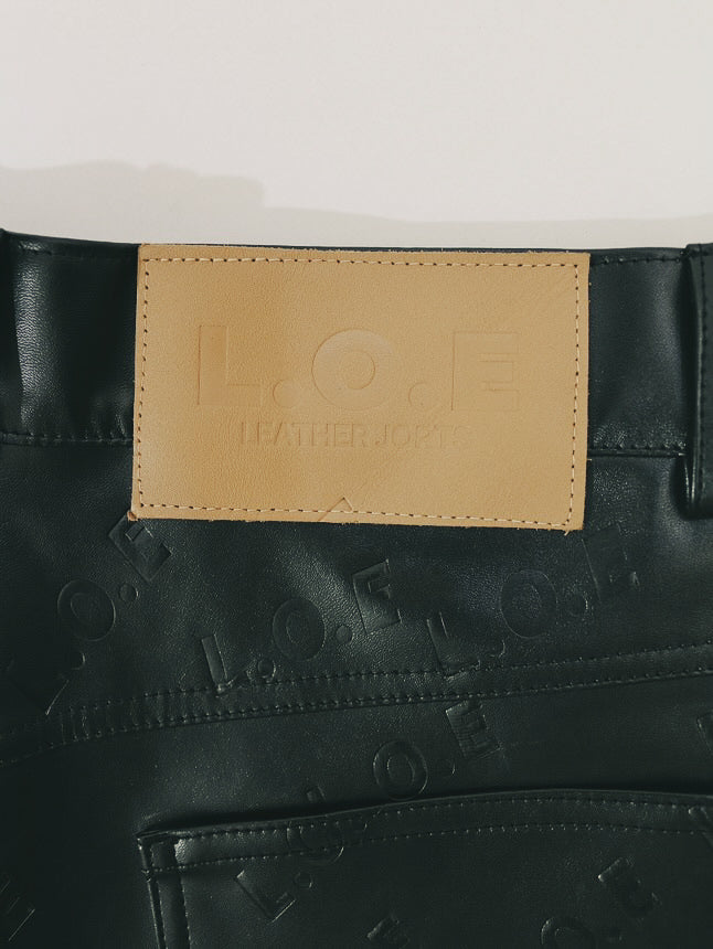 L.O.E “Leather Jorts”