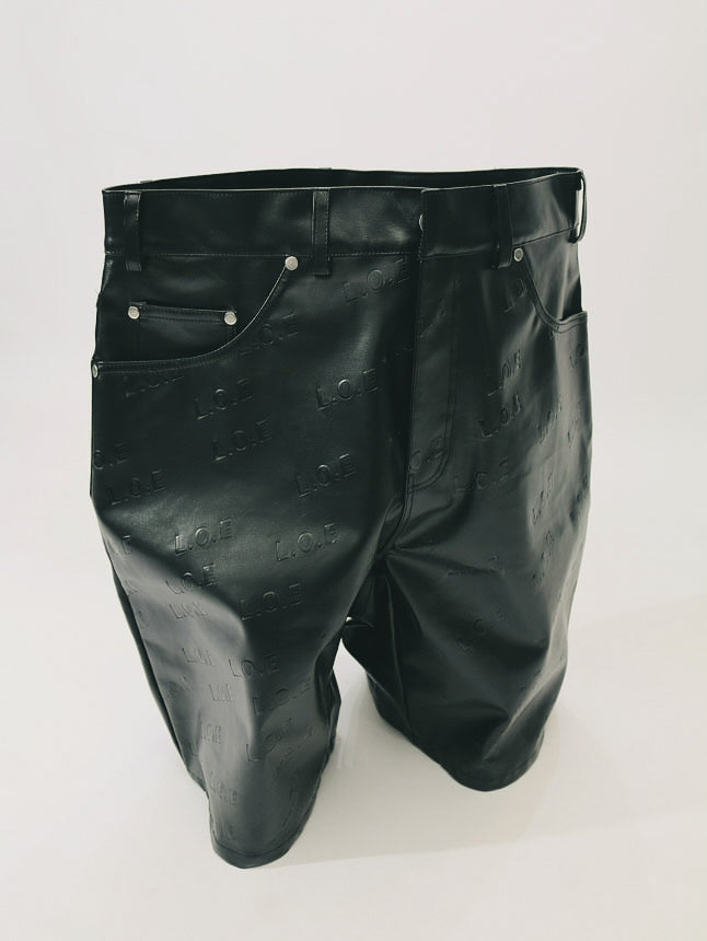 L.O.E “Leather Jorts”